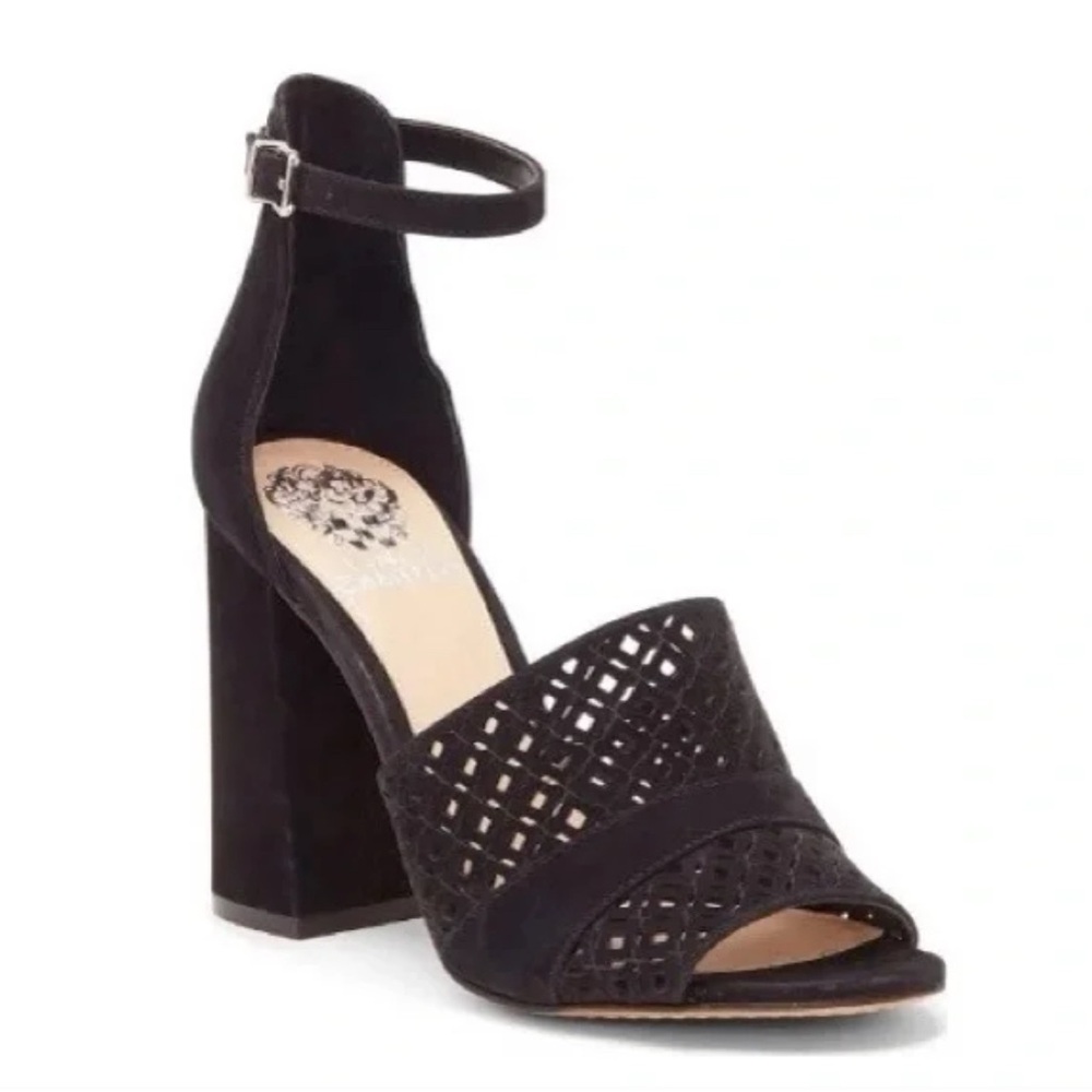 Vince Camuto Gidge Black Sandals Size 7.5M - Picture 1 of 12